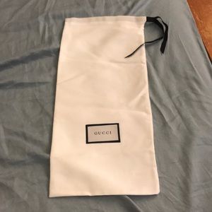 Authentic Gucci Silk cover dustbag storage